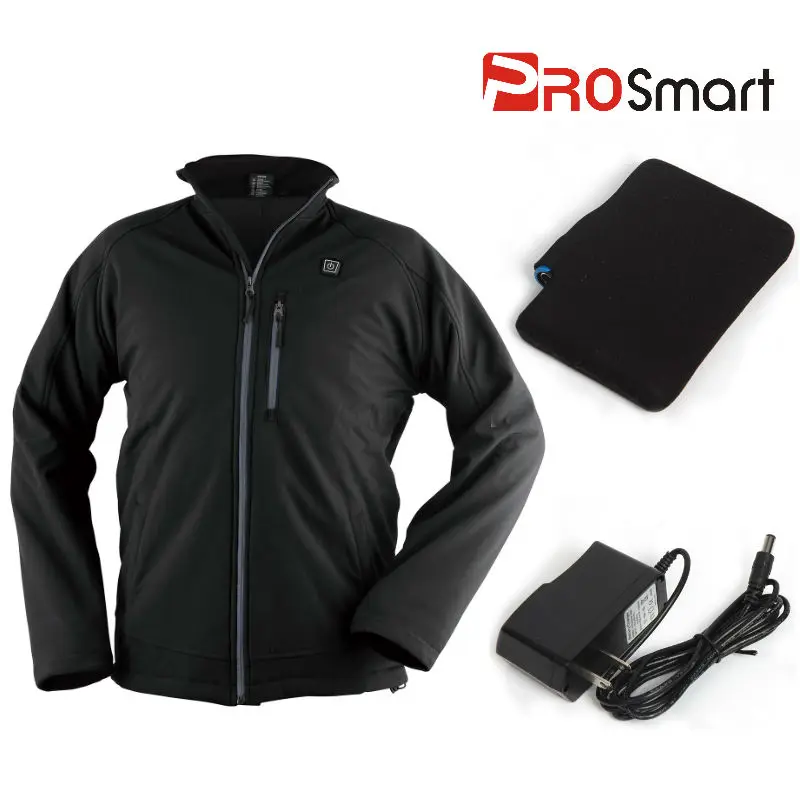 PROsmart HJ 27 50 Men's Cordless 12Volt Battery Heated Jacket black