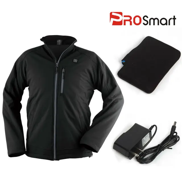 Battery Heated Clothing >> Prosmart Hj 27 50 Men S Cordless 12volt Battery Heated Jacket Black Battery Heated Clothing >> Prosmart Hj 27 50 Men S Cordless 12volt Battery Heated Jacket Black