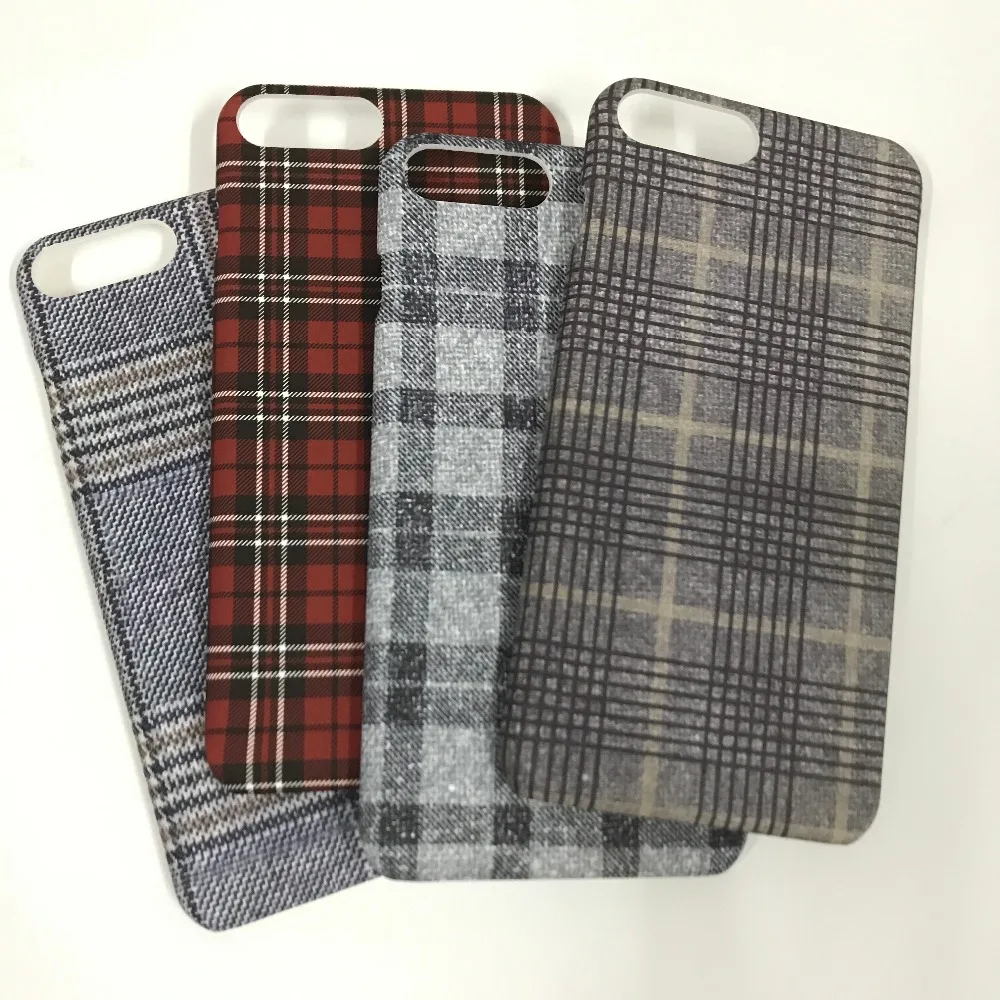 

Luxury Retro Grid Cases For iphone 7 Case For iphone7 6 6S Plus 8 8Plus X Phone Cases Fashion Simple Matte Hard Back Cover Capa