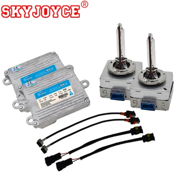 

2020 NEW SKYJOYCE 55W D8S HID Headlight kit White 5500K Fast Bright D8S kit Original replacement New Mustang hid xenonHeadlight