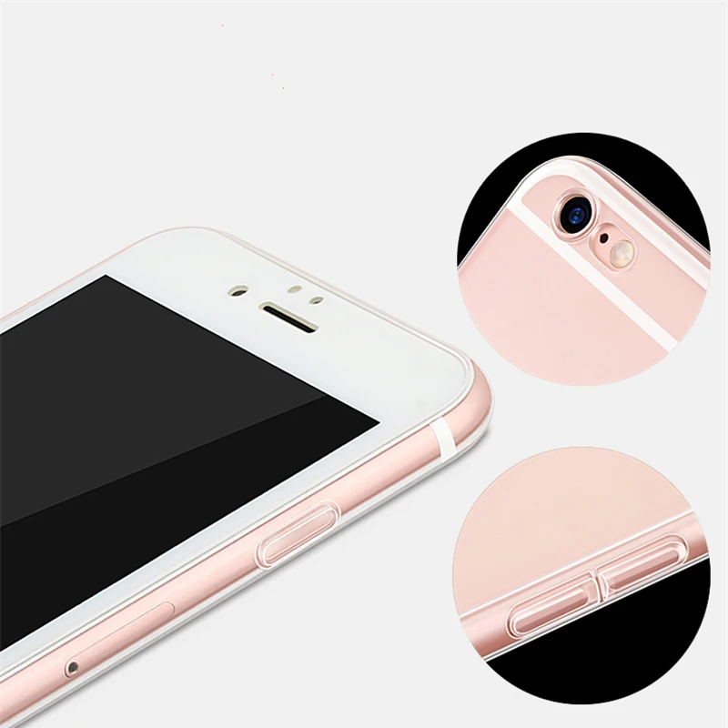 Ультратонкий Мягкий Прозрачный чехол VETOMEET из ТПУ для iPhone 5 5s SE 6 6s Plus силиконовый