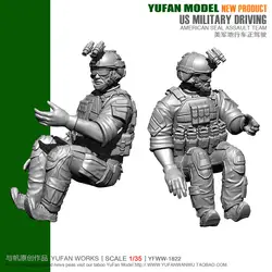 YUFAN модель 1/35 США морские уплотнения вождения смолы солдат YFWW1822 KNL хобби