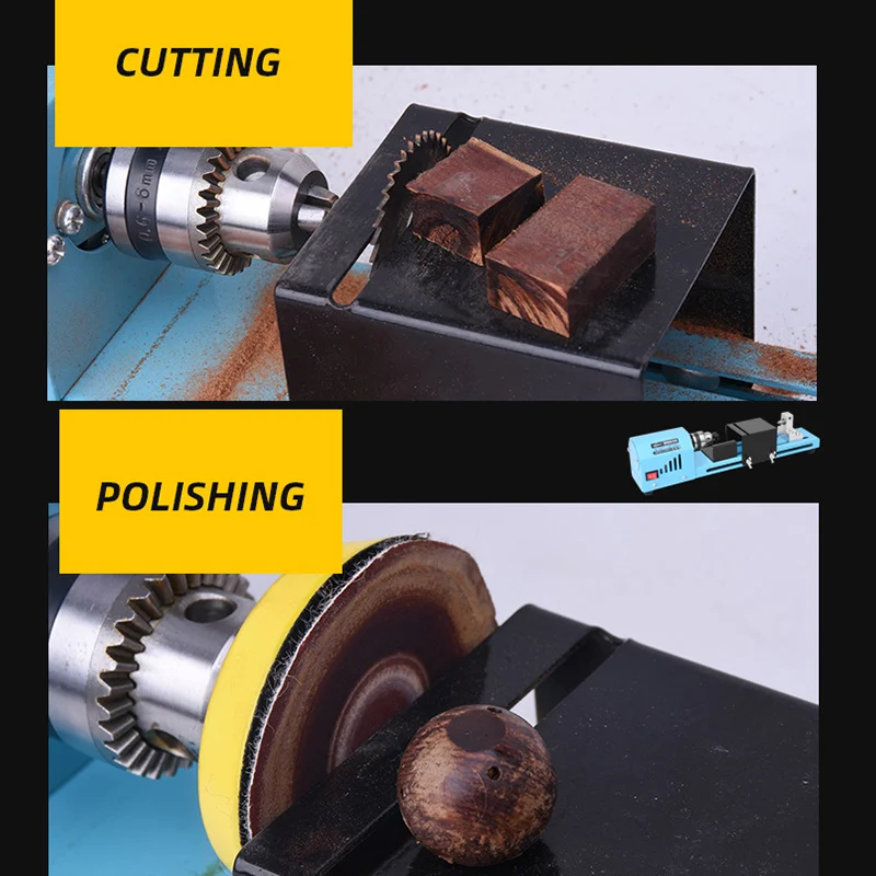 150W Mini Lathe Beads Machine Miniature Buddha