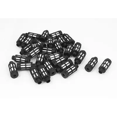

1/8BSP Male Thread Plastic Pneumatic Silencer Muffler Noise Exhaust Absorb 30pcs