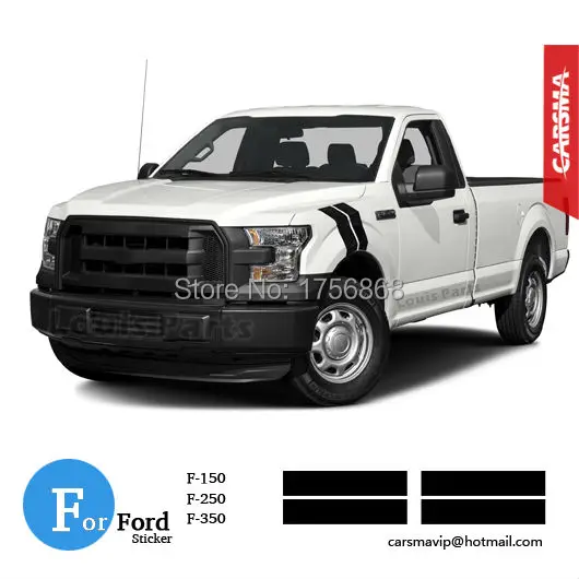 Пара 22*55 см (8.5 &quotx 22&quot) F-150 F-250 F-350 Хэш Отметить Полосы Grand Sport Fender - Цена: 
