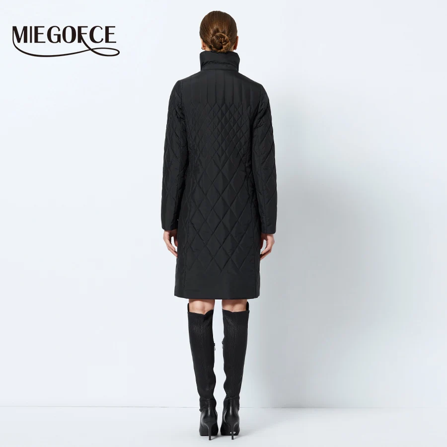 MIEGOFCE 2019 Весна Женская парка пальто теплая куртка женская тонкая хлопковая