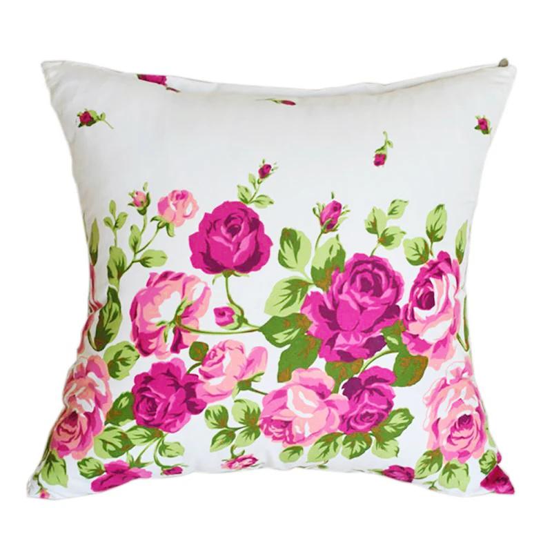 Buy 40*40cm Pillow Case Soft Plush Printed Pillowcase