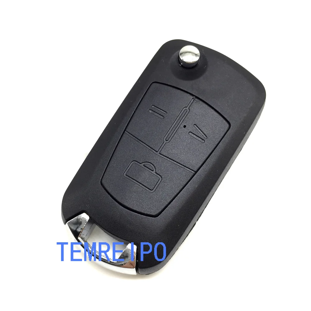 

3 Buttons Replacement Folding Car Remote Control Key Blank For Opel Antara AMPERA Uncut Key For Chevrolet Epica Shell Fob