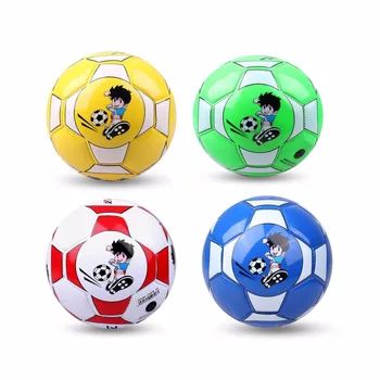

Official Size 2 Standard PU Leather Soccer Ball Training Football Indoor Outdoor With Net Needle For Children