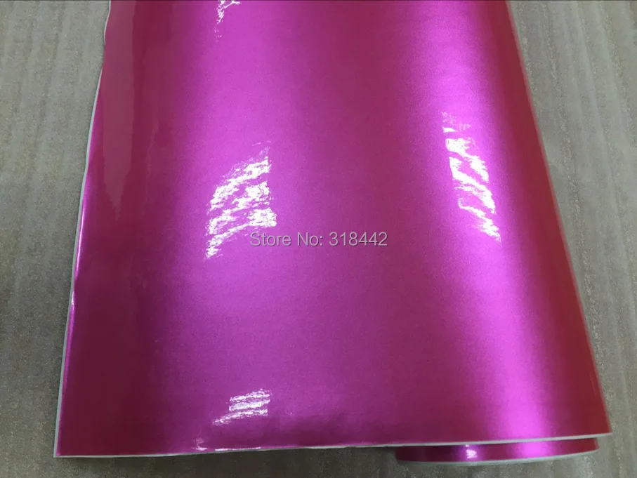Бесплатная доставка Розовый Жемчужный металлик Блеск Стикеры для автомобиля всего тела украшения с воздушный пузырь 1,52*20 м/Roll
