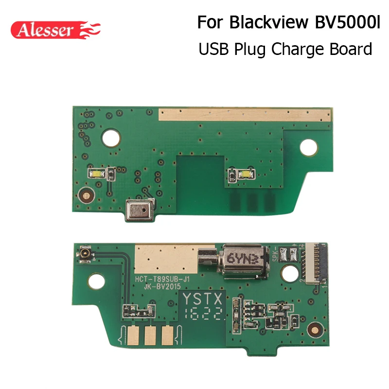 

Alesser For Blackview BV5000 BV6000 BV7000 USB Board USB plug Charge Board With Flex Cable PCB For Blackview P2 +Tracking No