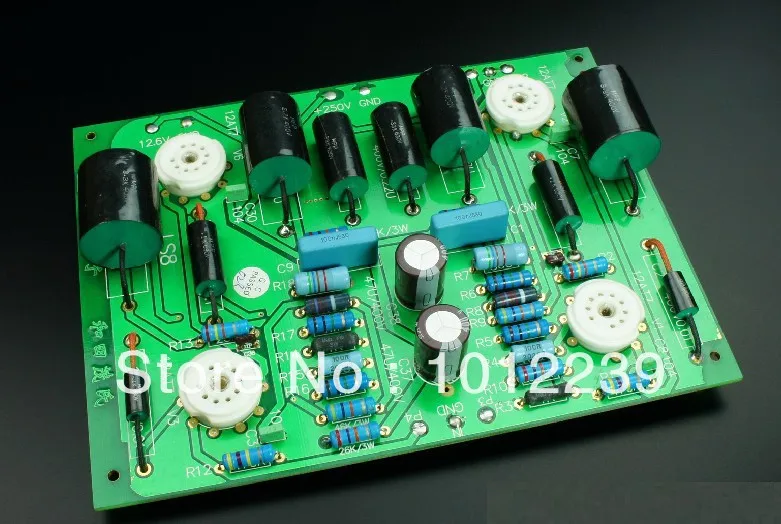 

Assembled LS8 tube preamp line finished board Wo Tian Maoshi Line