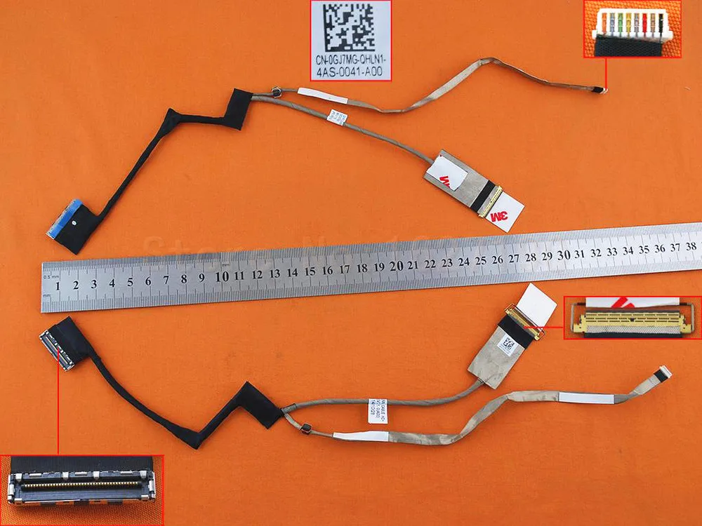 Cable Length: As Photo Show Computer Cables Laptop Cable for DELL Latitude E5430 PN:DC02C006E00 Repair Notebook LCD LVDS Cable