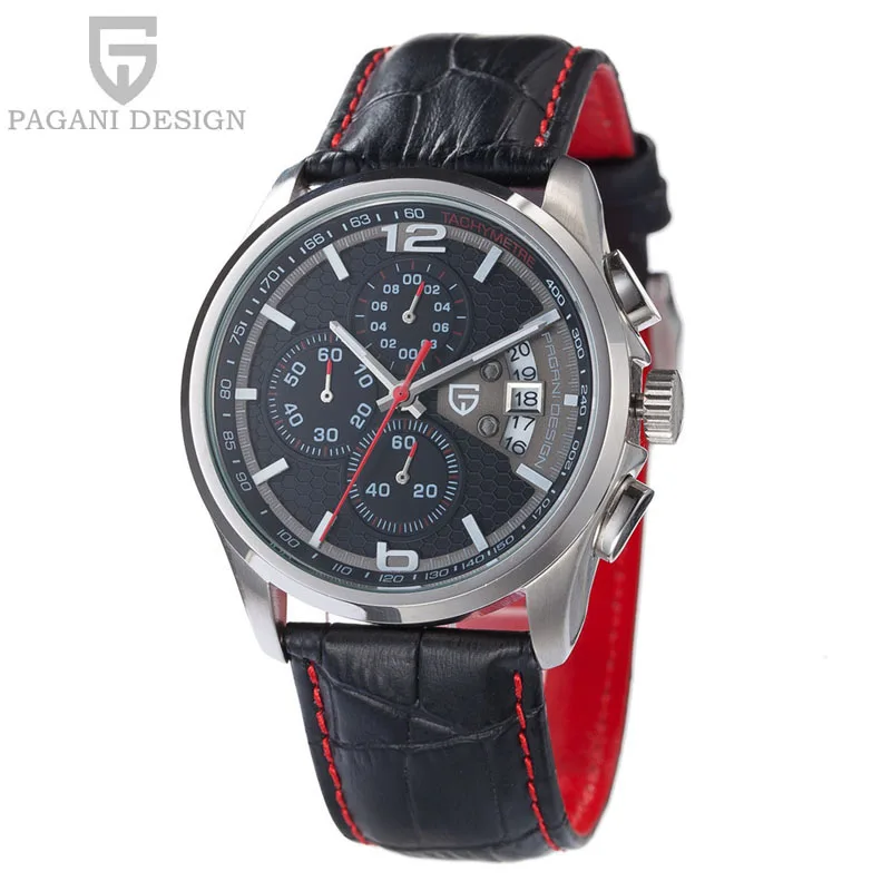 

Hot Watches Men Luxury brand Multifunction Pagani Design Quartz Men Watch Sport Wristwatch Dive 30m Casual relogio masculino