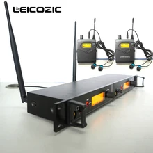Leicozic SR2050 2 приемник в ухо монитор системы BK-2050 2 канала мониторинга с в наушниках беспроводной сценический монитор