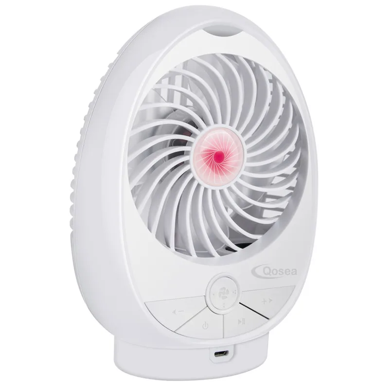

Mini Bluetooth Speaker Fan Handheld cooling Personal Fan Rechargeable DC 5V Small USB Battery Fan 3 Mode Speed Regulation Fan