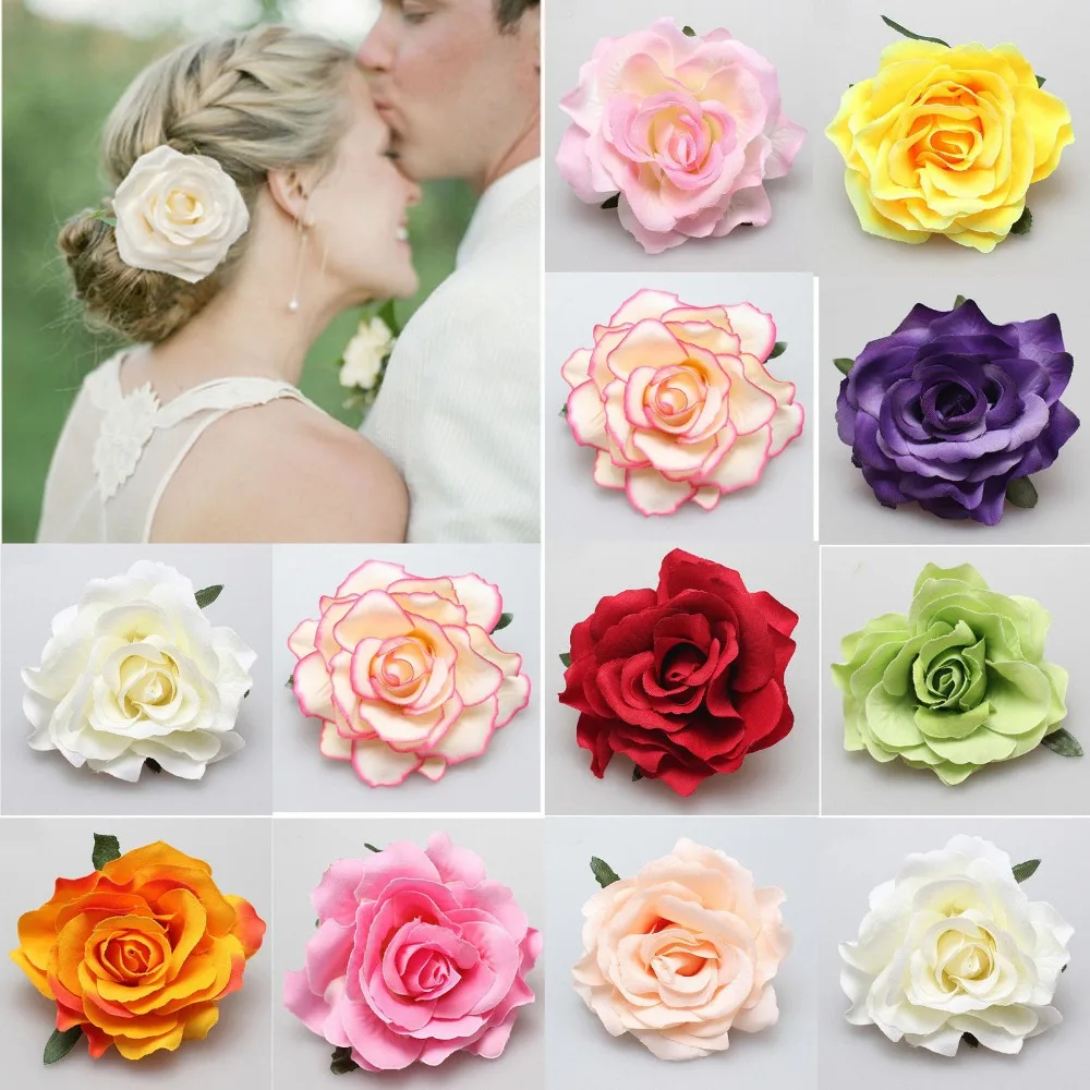 

Rose Flower Hairpin Brooch Hair Clip Wedding Bridal/Bridesmaid Party Accessories