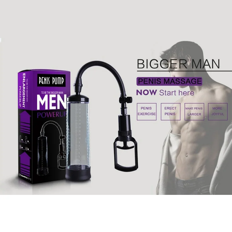 Penis Pump Vibrator Penis Enlargement Vacuum Pump Penis Extender Man Sex Toys Penis Enlarger Adult Sexy Product for Masturbator (5)