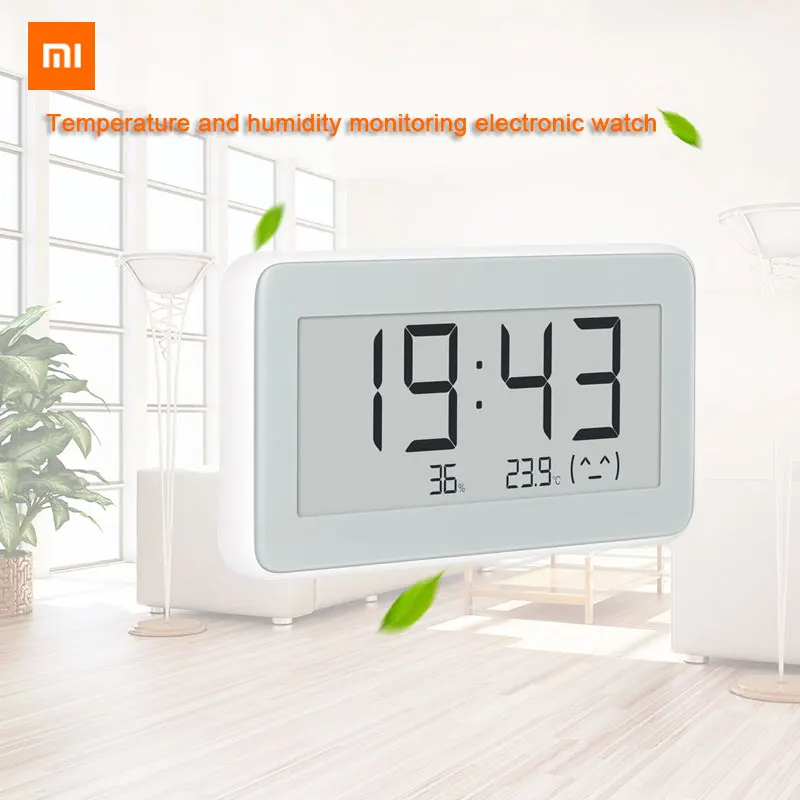 Термометр Xiaomi Mijia BT4.0 беспроводные умные электронные часы с ЖК дисплеем гигрометр