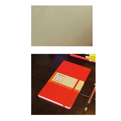 Классические офисные школы в твердом переплете кожаный ремешок планировщик ноутбук канцелярские принадлежности, штраф пустой, линия, графика, пунктирной журнал записная книжка, A5A6 - Цвет: red   blank