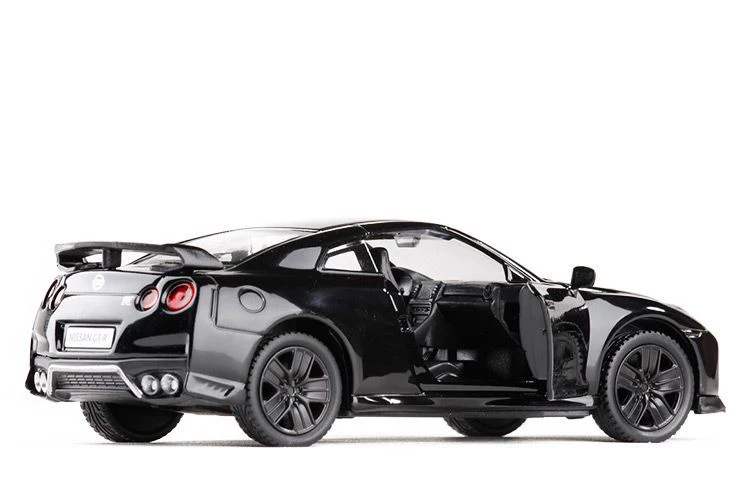 Высокая симуляция 1:36 RMZ City GT-R R35 литые модели автомобилей, игрушки, оттягивающие назад машинки, игрушки, спортивный автомобиль, автомобиль для детей, игрушки, подарки