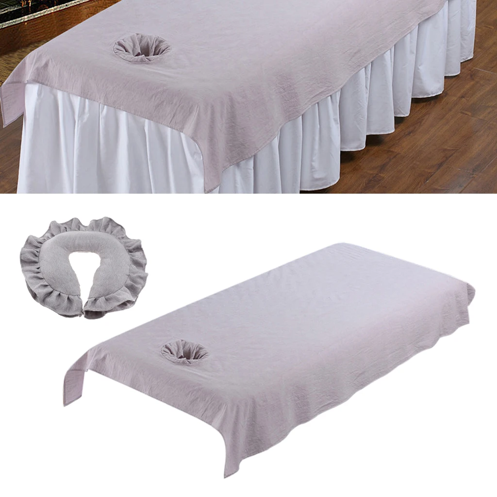 Beauty Salon Spa Massage Table Coverlet Comfort Polyester Bed Sheet Cradle Cover
