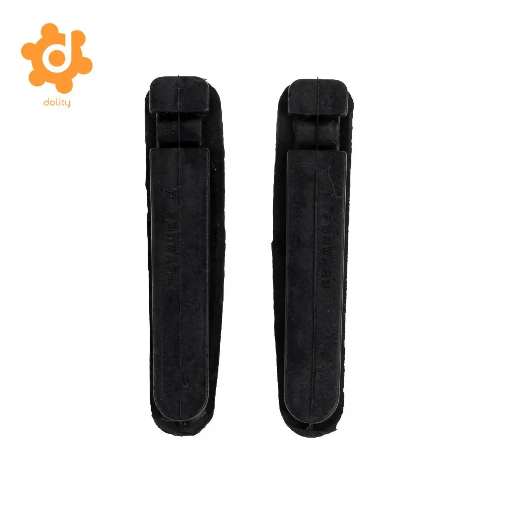 MagiDeal 2Pcs Rubber Road Bike Brake Replacement Pads Blocks Cycling Bicycle V-brake replacement brake pads for carbon rims 58mm