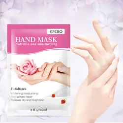 EFERO уход за кожей маска для рук увлажняющие перчатки Spa перчатки смягчающий кожу Отбеливание увлажнение восстановление перчатки 6 Упак. = 12