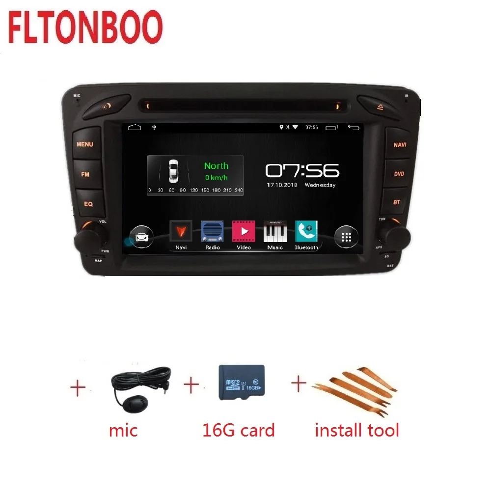 7 дюймов android 10 автомобильный DVD gps навигация для Mercedes Benz W209 W203 W168 W463 Viano W639 Vito Vaneo E-W210