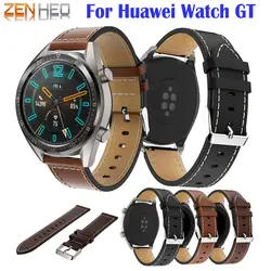 22 ремешок для часов, мм для huawei часы GT группа из натуральной кожи силиконовые для huawei Honor Magic браслет для Huami stratos 2 ремень