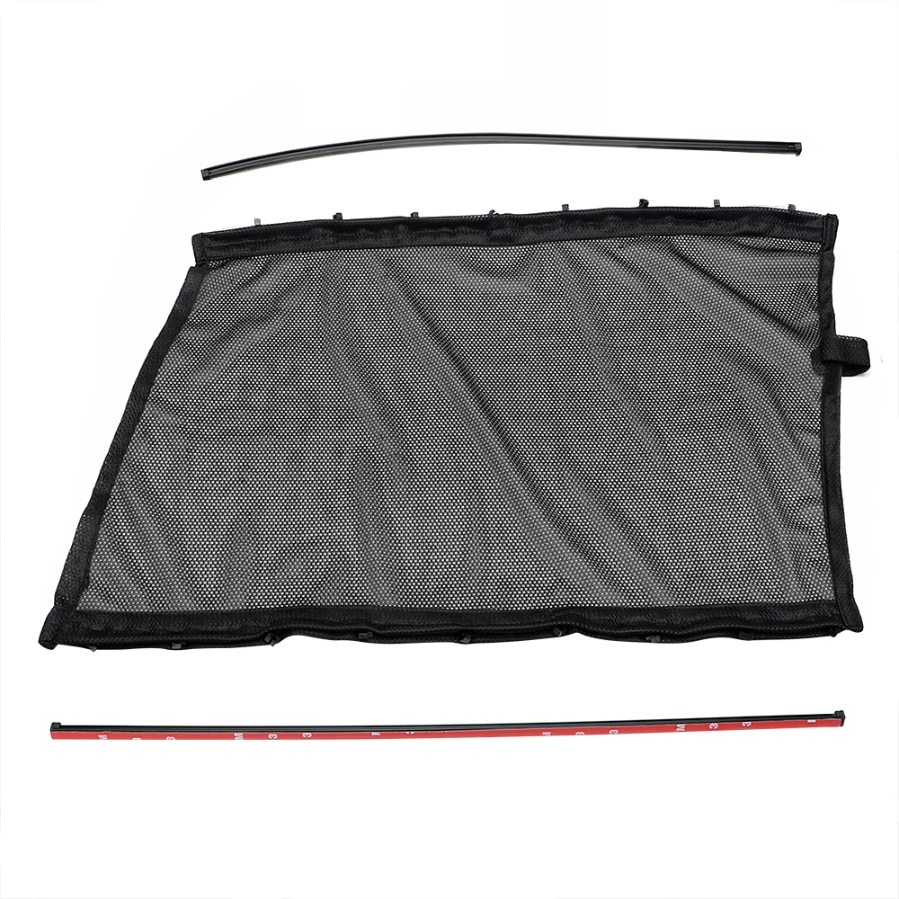 2Pcs/set UV Protection Black Car Curtains Car Sun Shade For Front Side Window Sunshade Interior Accessories Auto Styling