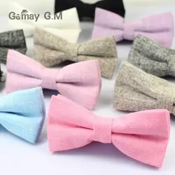 Fashion Cotton Bowtie Ties For Men Gravatas Tuxedo Bowties Business Wedding Neck Tie Casual Men Cravat