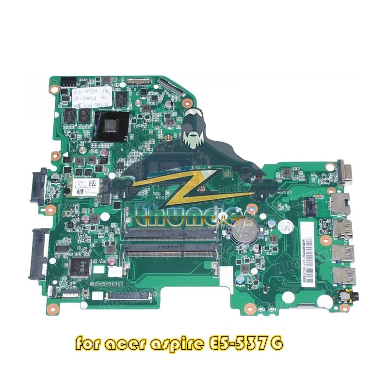 Материнская плата DA0ZRTMB6B0 N9MVRWW001 N9.MVRWW.001 для acer aspire E5-573 материнская ноутбука E5-573G GPU