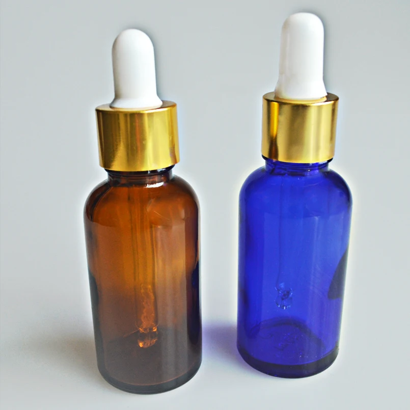 2Pcs/Lot Glass Liquid Reagent Pipette Bottle Eye Dropper Drop Aromatherapy Storage Jar Bottles