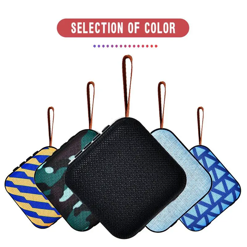 

T5 Portable Bluetooth Speaker Mini Wireless Loudspeaker Sound System 10W Stereo Music Surround Outdoor Speaker Support TF Card