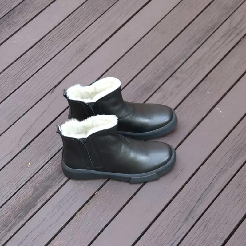 Женские зимние ботинки; высокое качество и низкая цена; теплые зимние женские ботинки