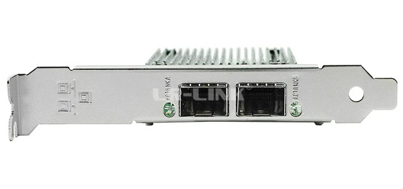 LR-LINK 9802BF-2SFP+ 10 Гб Ethernet Сетевая карта PCI-E двойной Порты и разъёмы волоконно-оптический адаптер сервера Intel 82599 Compatibl X520-SR2/DA2