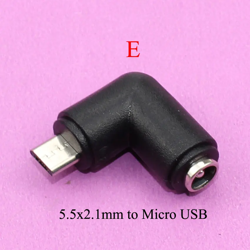 Штекерный разъем YuXi 5 5x2 1 мм с гнездом Type C на Micro USB 4 8*1 7 * для подсветки ноутбука ПК