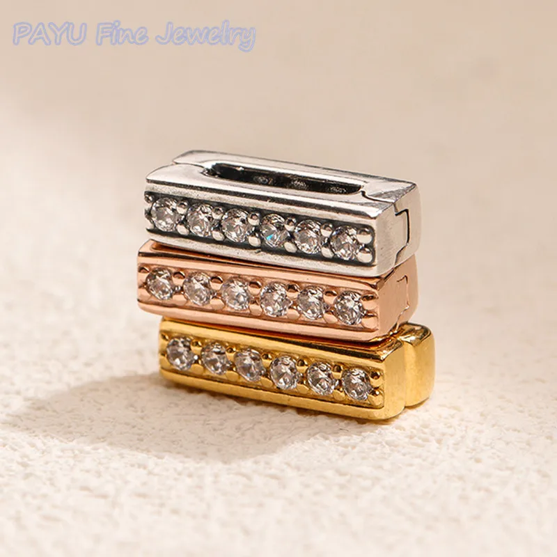 

Payu 925 Sterling Silver Timeless Sparke Charm Bead Fit Original Bracelet Breloque Joyas Fine Jewelry Factory Dropshipping