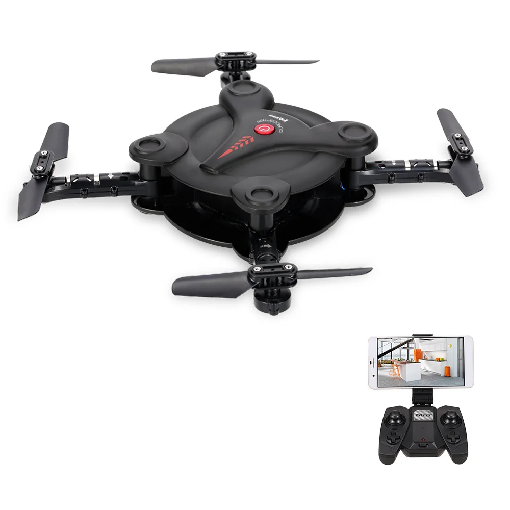 FQ777 FQ17W WIFI FPV Foldable Pocket Drone with 0.3MP Camera Altitude Hold Mode RC Quacopter BNF Version / With Transmitter