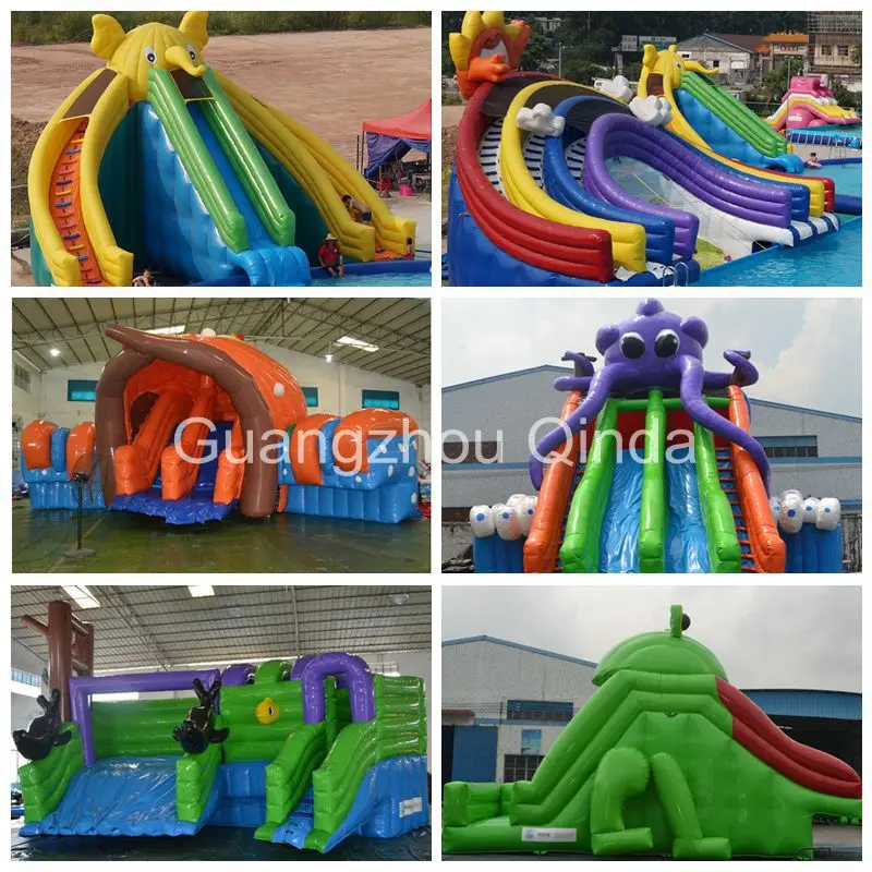Новый Дизайн надувные тематический парк, гигантские надувные аттракционы аквапарк для детей и взрослых