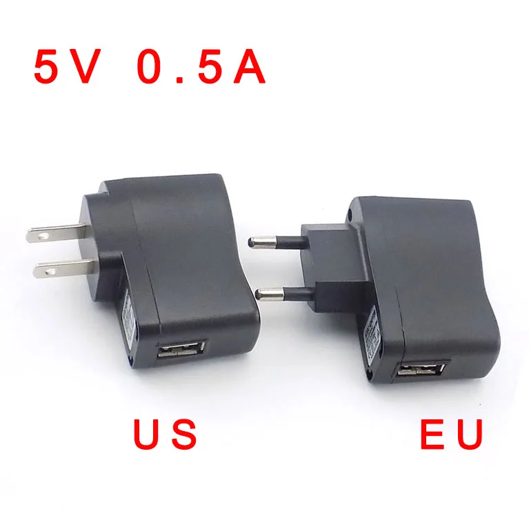 Микро USB зарядное устройство AC 100 V-240 V к DC настенная зарядка USB адаптер питания 5V 0.5A зарядное устройство для телефона EU/US вилка универсальный источник питания