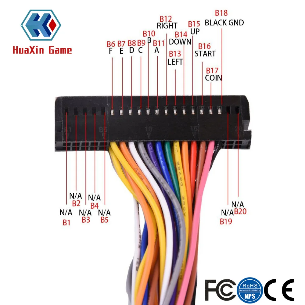 Аркада интерфейс Кабинета провода жгуты проводки кабель PCB для игровых консолей Pandora Box