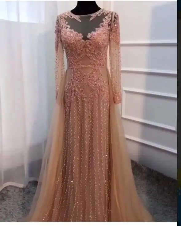 full sleeve gown for ladies