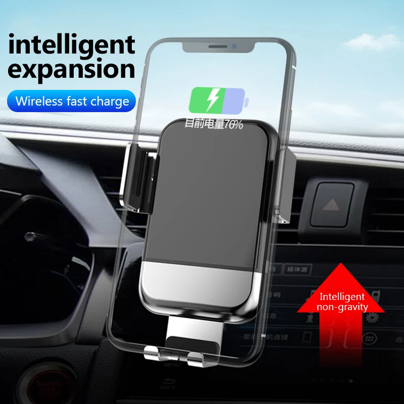 ! ACCEZZ 2 в 1 беспроводная Быстрая зарядка 5 Вт 10 Универсальная для iPhone 8 X XS Xiaomi 7 Авто