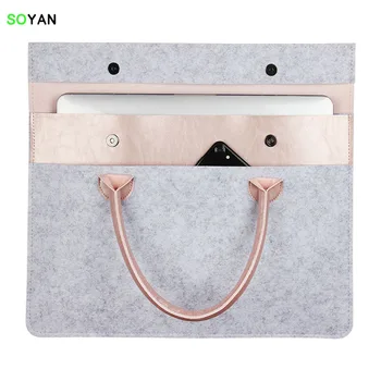 

Fashion portable Laptop bag for macbook Air Pro 13 15 casual Portable style Notebook Bag For Acer Dell HP Asus Lenovo Macbook