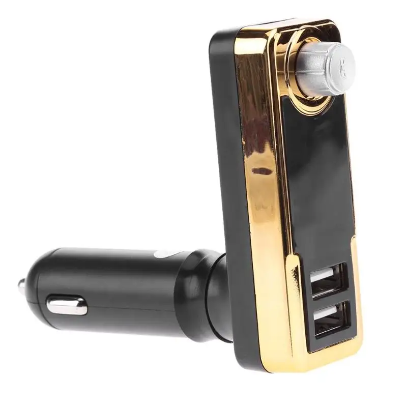 Lcd автомобильный Bluetooth Hands-free fm-передатчик двойной USB зарядное устройство mp3-плеер