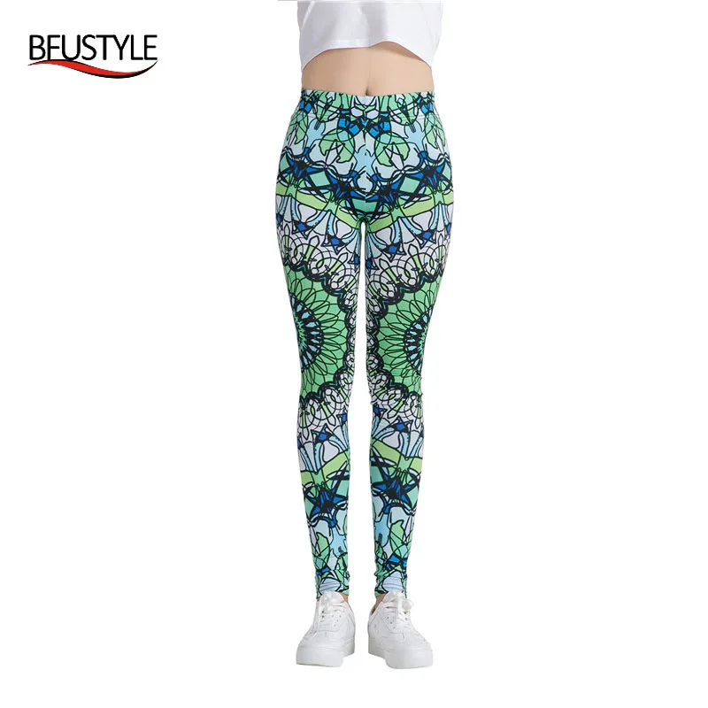 

Sexy Tight Trousers Yoga Clothes Digital Printing Running Workout Pants Women Sports Fitness Gym Sportswear