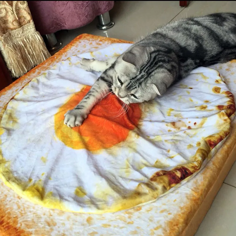 PETKITTY яичный желток коврики для домашних животных портативный домашних животных короткий плюшевый теплый милый кошелек одеяло кошка щенок отдых лежанки для домашних животных для кошки собаки