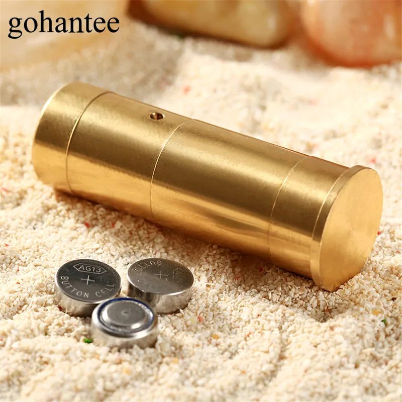 

gohantee Hunting Boresighter 12 GAUGE Cartridge Laser Bore Sighter Tactical 12GA Red Sighting Sight Boresighter for 12GA Shotgun
